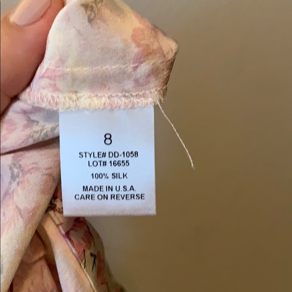 Intermix Pink Floral Blouse - Picture 5 of 5